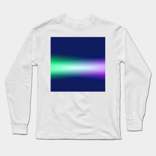 blue white green texture art Long Sleeve T-Shirt